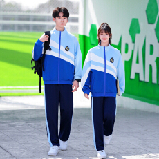 批发春<b class='q'>秋</b>新款实拍初高中生休闲运动会开幕式班服套装学生宽松校服
