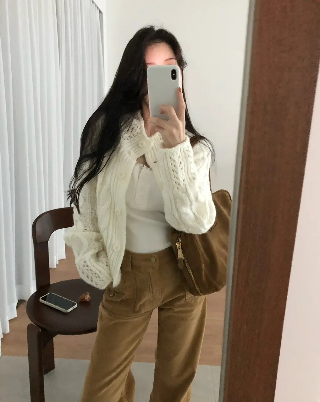 꽈배기 가디건 상세 이미지 19
