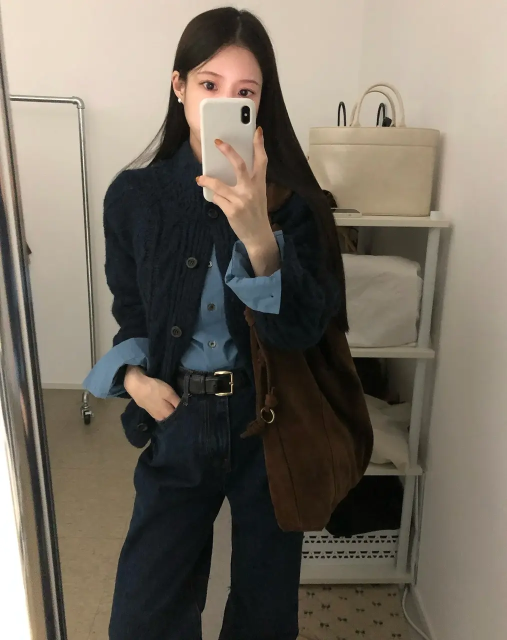 꽈배기 가디건 상세 이미지 24