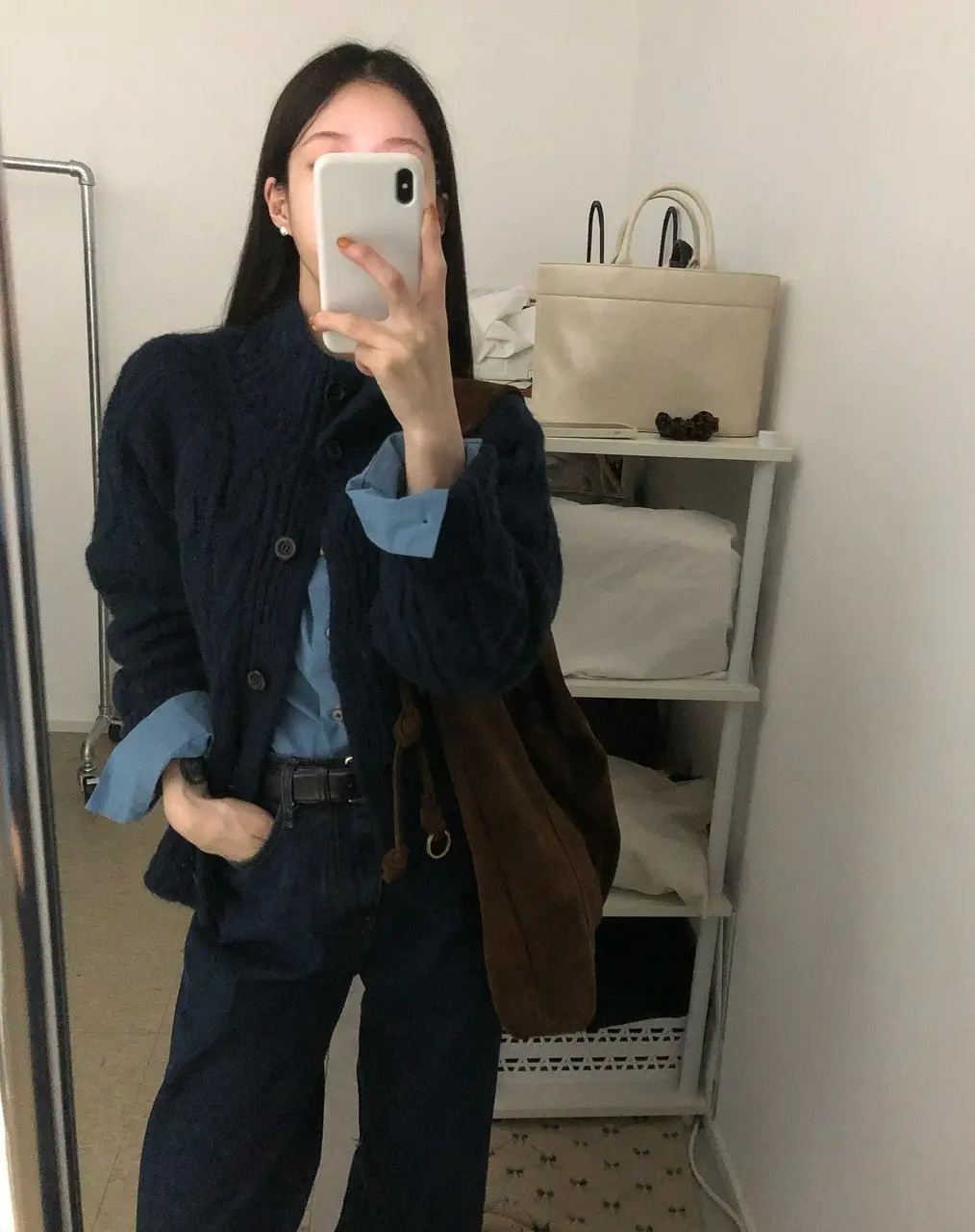 꽈배기 가디건 상세 이미지 26