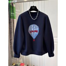 批发官图 华棉刷毛 薄款-加绒 2025年秋冬圆领卫衣女印花边刺绣