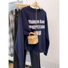 批发华棉复合-薄款310g加绒400g 2025年秋冬圆领<b class='q'>卫衣</b><b class='q'>女</b>印花百搭上衣