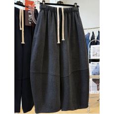 批发原版面料】特大码300斤韩系慵懒风宽松休闲九分<b class='q'>裤</b>女2025新款