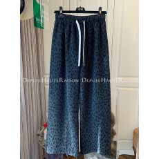 批发德绒复真超】特大码300斤豹纹直筒拖地<b class='q'>裤</b>显瘦阔腿长<b class='q'>裤</b>子卫<b class='q'>裤</b>