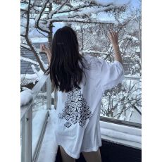 批发官图 21支纯棉210克（100%棉）短袖廓形短袖休闲百搭中性T恤