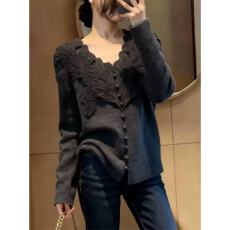 批发独特漂亮超好看上衣女2026年春季新款法式设计感小众时尚气质长袖