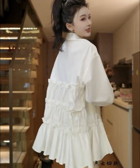 레이 레이 카 다몸 한국 스타일 셔츠 무거운 작업 오리지널 디자인 루즈핏 한국 스타일 셔츠