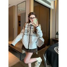 批发韩系复古小狗提花软糯毛衣外套女秋<b class='q'>冬</b>宽松慵懒费尔岛针织开衫上衣