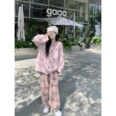 批发2025新款针织开衫毛衣女秋软糯V领<b class='q'>宽松</b>慵懒风外套上衣