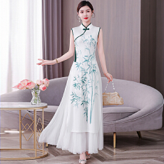 批发新款古典舞旗袍练功服中国舞弹力身韵古风舞蹈表演<b class='q'>演出服</b>装