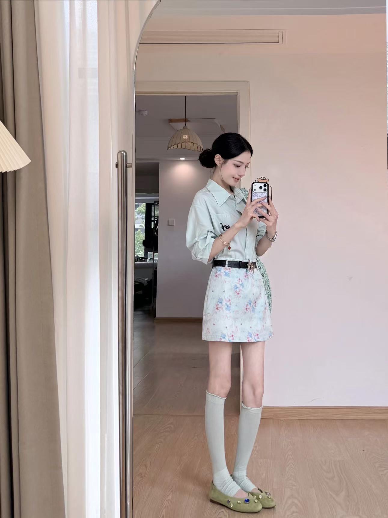 여름 드레스 코디 전체 집합 빛 요리 한 로얄 자매 작은 키 아메리칸 달콤한 매운맛 바람 디자인 센스 맨위 치마 투피스 슈트