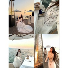 批发OKMASHOP 仲夏夜之梦 刺绣圆领毛衣女<b class='q'>春</b>季气质修身显瘦套头针织衫