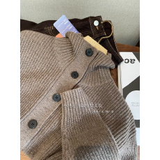 批发秋冬立领厚<b class='q'>毛衣</b>外套<b class='q'>开衫</b><b class='q'>女</b>