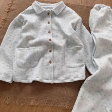 批发【舒雅】秋冬季新款空气棉睡衣女甜美兔子<b class='q'>碎花</b>长袖家居服套装