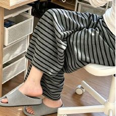 批发【舒雅】230克德绒睡裤女士裤子长裤保暖宽松休闲卡通可外穿家居