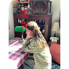 批发RAINY 落肩宽松门襟刺绣格纹衬衫春<b class='q'>秋</b>女百搭休闲早春衬衣格子上衣