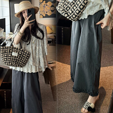 批发2026<b class='q'>夏</b>季新款碎花娃娃衫套装