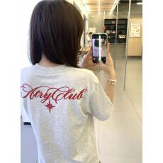 批发21支100棉 美式高街刺绣短袖t恤女夏新款春夏时尚高级感宽松上衣