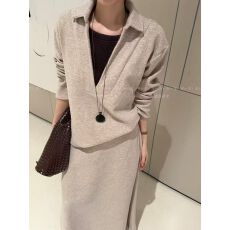 批发2025年秋季网红新款时尚套<b class='q'>装</b>女高级感老钱风宽松显瘦<b class='q'>衬衫</b>+阔腿<b class='q'>裤</b>