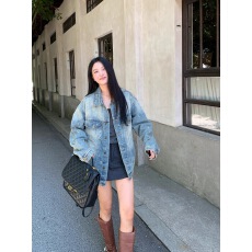 批发秋季新款休闲<b class='q'>牛仔</b>外套女短款夹克高级做旧宽松显瘦工装<b class='q'>牛仔</b>衣褂子