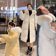 批发2025长款棉衣棉服冬季保暖加厚宽松外套孕妇棉衣