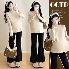 批发实拍 孕妇装秋冬季长袖内搭打底衫2025早秋季T恤衫新款