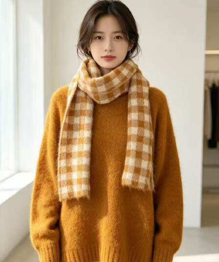 탐색 세트 3 차원 꽃 파란색 스웨터 오픈 가디건 여성 2026 가을 새로운 한 부서 자이언트 잘 생긴 외출용 니트 맨위
