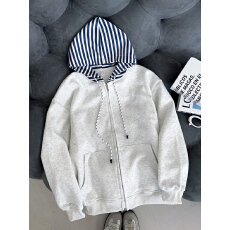 批发实拍大码女装200斤卫衣长袖<b class='q'>t</b><b class='q'>恤</b>秋季拉链开衫<b class='q'>外套</b>新款宽松连帽上衣