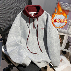 批发实拍华棉复合奥粒绒<b class='q'>卫衣</b>女秋冬新款撞色刺绣拉链立领保暖上衣