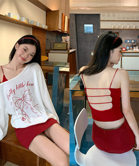 경관 그림 자외선 차단 의류 여성 의류 여름 새로운 프린트 디자인 센스 루즈핏 한 부서 긴팔 얇은 스타일 비스듬한 칼라 맨위