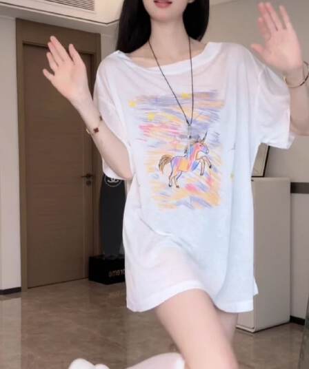 광저우 라이 경기 서울 눈꽃 얼음 차가운 면 165 그램 헝겊 차가운 미끄러짐 반팔 티셔츠