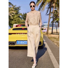 批发新中式复古绣花<b class='q'>衬衫</b>女2025春新款<b class='q'>真丝</b><b class='q'>衬衣</b>上衣