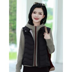 批发妈妈冬装背心<b class='q'>外套</b>宽松羽绒棉马甲坎肩中<b class='q'>老年</b>人女奶奶保暖棉服马夹