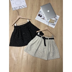 批发实拍 秋冬新款2025韩系chic毛呢碎花半身裙<b class='q'>甜美</b>灯笼花苞裙a字短裙