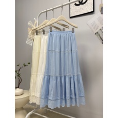 批发实拍 春季新款2026韩系蕾丝花边长款蛋糕<b class='q'>裙</b>甜美小清新a字半身<b class='q'>伞</b><b class='q'>裙</b>