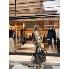 批发小君君布兰妮 悉尼往事/超柔无感泡芙立领安心90白鸭绒羽绒服外套