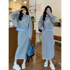 批发<b class='q'>大码</b><b class='q'>女装</b>秋季2026新款微胖外套<b class='q'>女装</b>洋气时髦气质连衣裙显瘦法式
