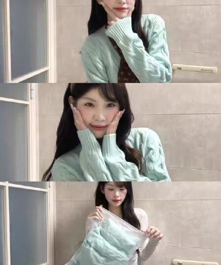 꽈배기 니트 오픈 가디건 여성 코트 가을 한 부서 고급 센스 이른 봄 착용 가져 가라. 스웨터 몸매 가꾸기 쇼트 스타일 외부 잡아라. 의류