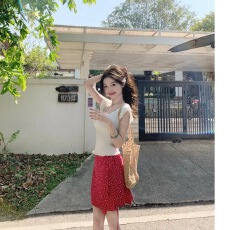 批发来财小马<b class='q'>小</b>飞袖双层木耳边<b class='q'>小</b>飞袖正肩t恤女修身百搭上衣