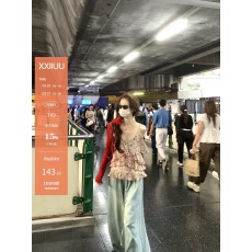 批发Xxiiuu 莓果奶冻 夏季新款雪纺红碎花小吊带女无袖套头打底衫上衣