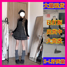 批发来信与诗·格蕾｜WP原创副牌优雅日常肩带可调背心工字褶裙双子<b class='q'>冬</b>