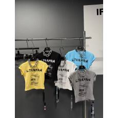 批发酷辣妹字母印花2026春夏新ins潮韩日ootd美式个性原版<b class='q'>街头</b>短款T恤