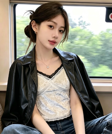 실사 정가 가을 지방 mm 벨벳 레이스 아름다움 뒤로 캐미솔 벨트 가슴 패드 하나 생체 내 가져 가라. 외출용 만나는