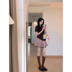 批发2026新款韩系减龄穿搭一整套<b class='q'>裙</b>子女夏季法式甜美<b class='q'>网纱</b>波点半<b class='q'>裙</b>套装