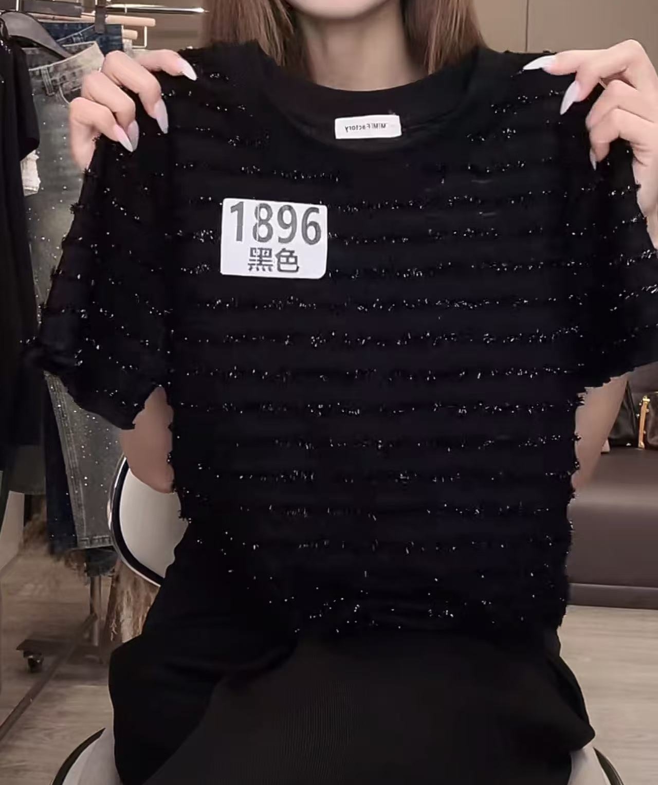 2026 봄 여름 새로운 무거운 작업 디자인 반팔 티셔츠 여성 슬림해 보이는 패션 다용도 맨위