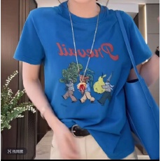 批发糖绘小人”2026早春新款高级感卡通印花轻奢<b class='q'>T</b><b class='q'>恤</b>