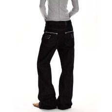 批发2026新概念春夏新款纯色商务修身<b class='q'>时尚</b>百搭帅气<b class='q'>潮流</b>小脚牛仔裤女