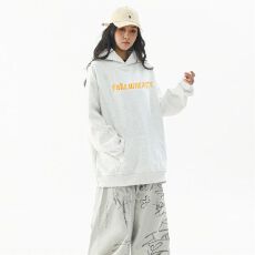 小红书原版特价纯棉华棉复合仿棉360克纽扣连帽卫衣女