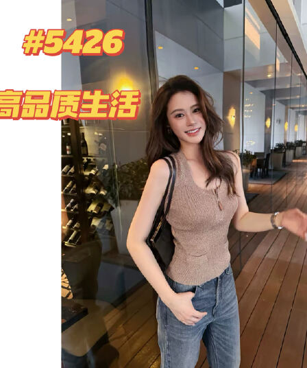 mbnl-f 진 레이 여성 의류 꽃 커피 조끼 노래 공예 다용도 섹션 조끼