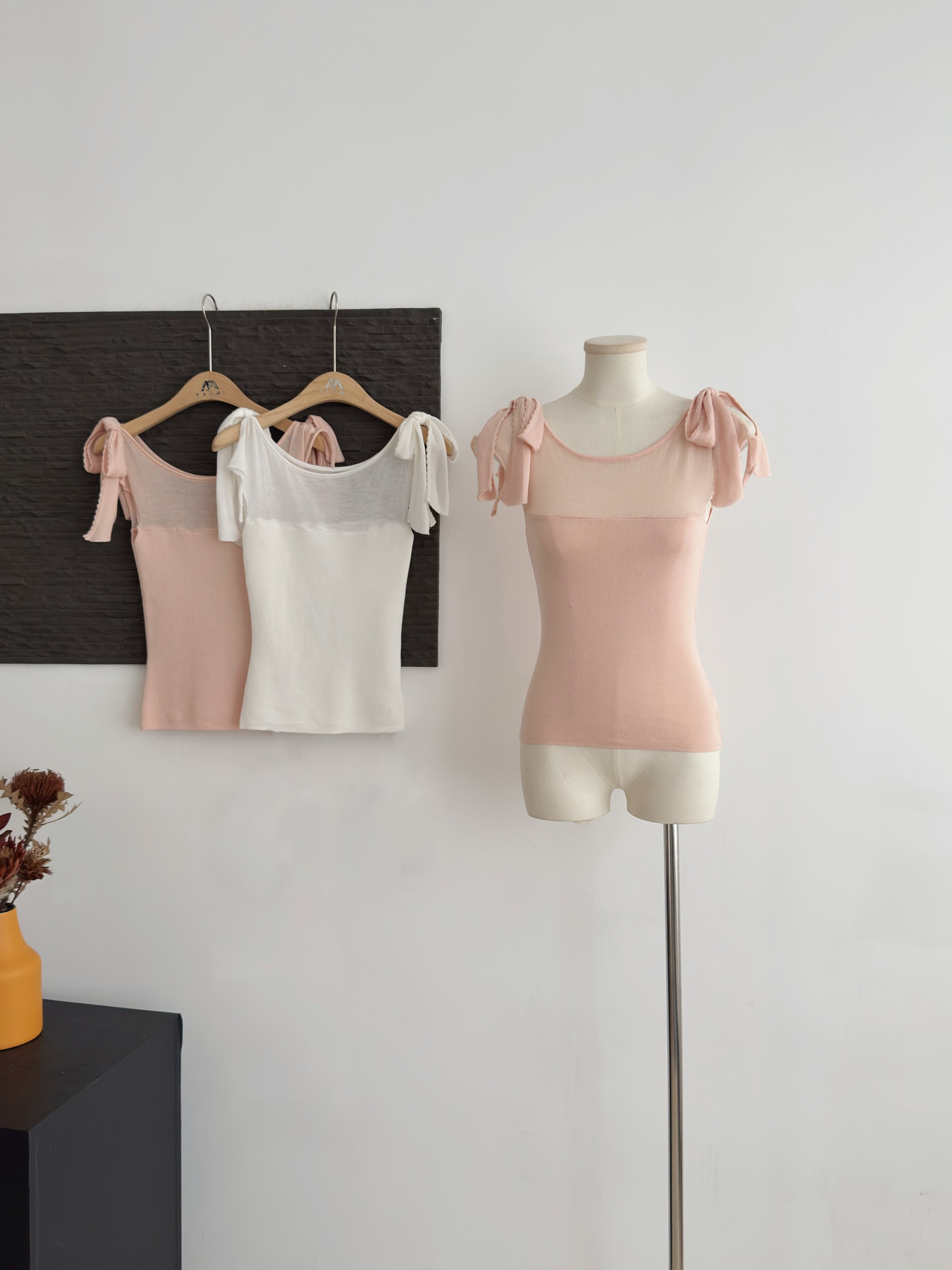 creamysweet 여름 spicy girl 오리지널 100 주간 실크 작은 심장 기계 달콤함 나비 매듭 맨위